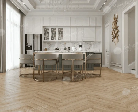Ламинат Alpine Floor Herringbone  Дуб Артуа LF102-12
